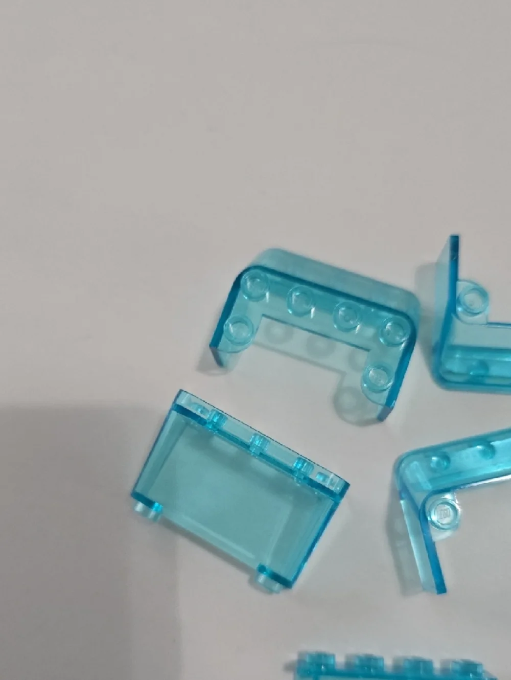 Lego Transparent Light Blue Building Brick Accessories - 11pc